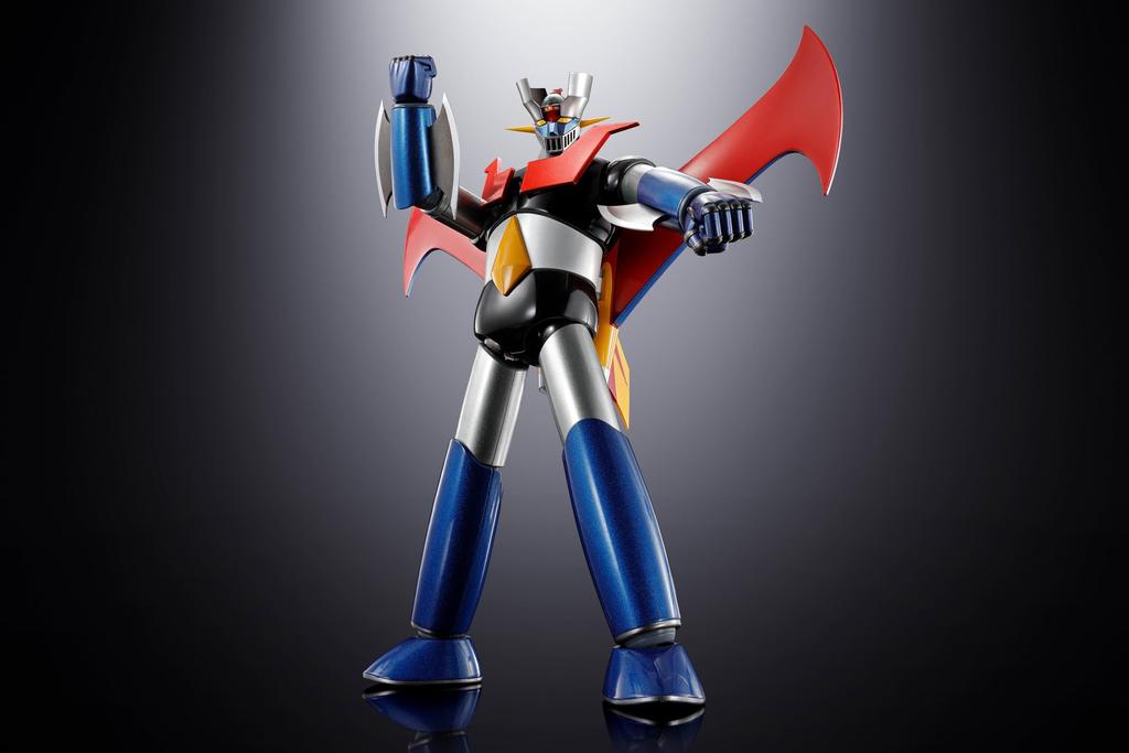 TAMASHII NATIONS Soul of Chogokin GX-117 Mazinger Z (Reinforced Type) Kakumei Shinka, Approximately 165mm Die-cast & ABS Painted Movable Figure