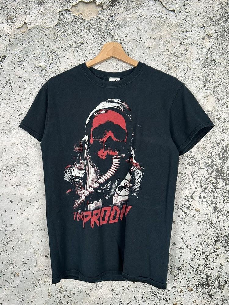 Рок-группа The Prodigy Музыка Черная Классический Стиль Унисекс Футболка Мужчины Женщины KH12539 Унисекс Футболка S