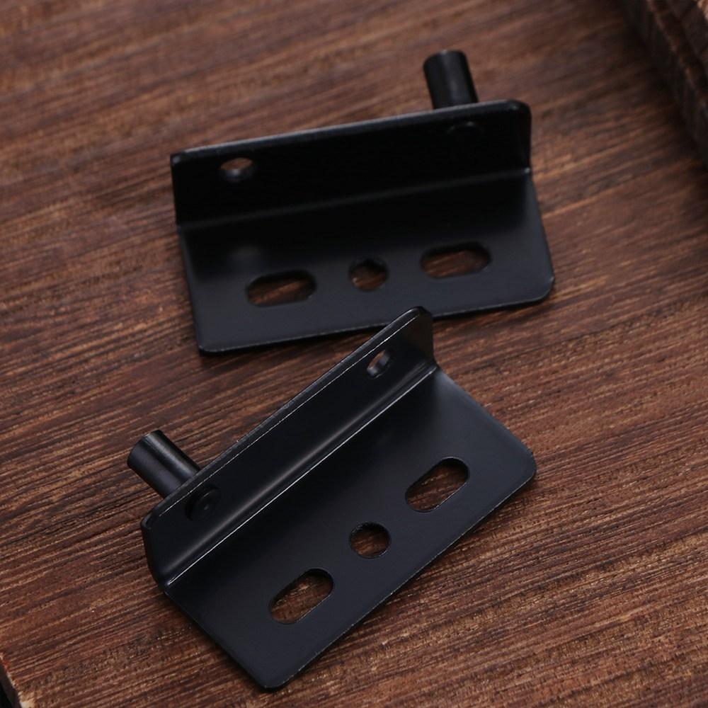 2pcs Stainless Steel Concealed Shaft Multifunction Upper Lower Hinge Clips  Furniture