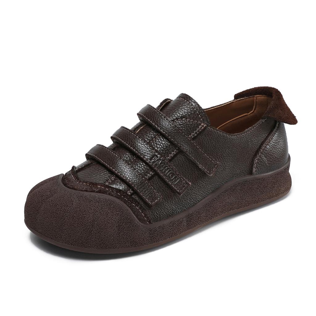 Casual Shoes - New Style, Vintage Round-toe Flat Shoes for Women