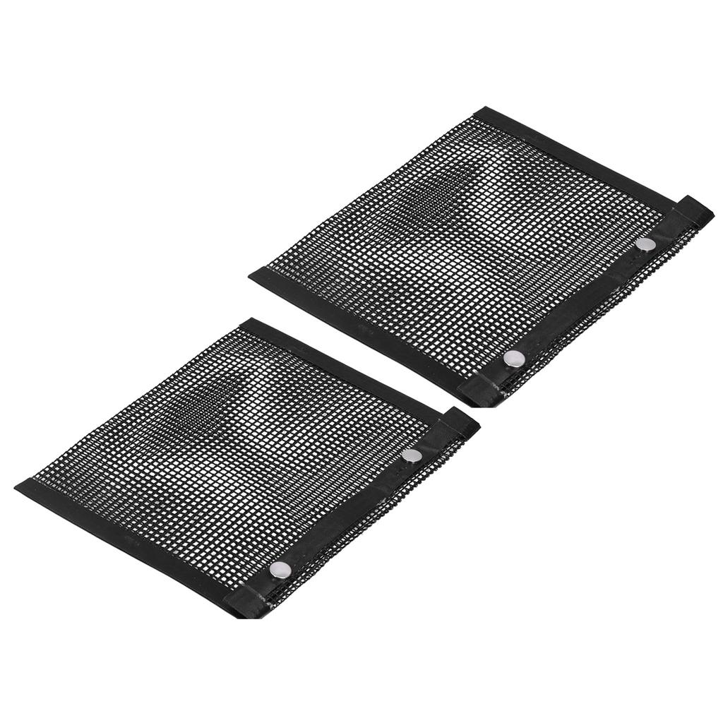 2KS Mřížkový sáček na gril Nepřilnavý Odolný vůči vysokým teplotám Sáček na grilování Kuchyňské potřeby 22x27CM