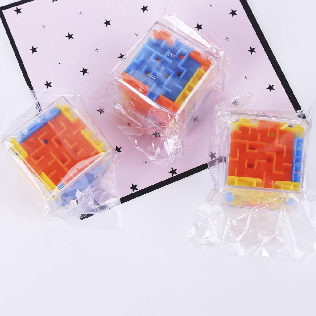 Six Three Sided Dimensional Maze Ball Track Toy For Mental Exercise Idea Gift