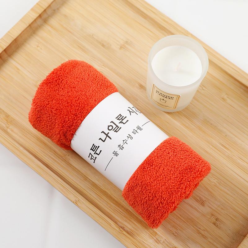Plush Coral Fleece Towel 30x60cm Soft Absorbent Home Gift For Adults
