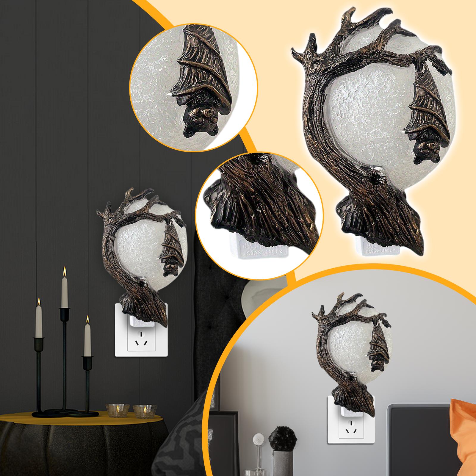 

Хэллоуин Перевернутые летучие мыши Ночник Готика Дом Смола Поделки One Size