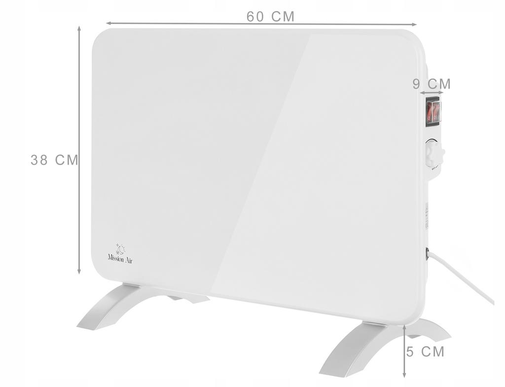 SYDNEY 1000W convector heater