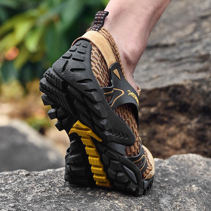 38- 50 Men's Large Size Shoes Mesh Diving Shoes Beach Shoes