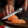 Professionelles Ausbeinmesser Handgefertigtes Geschmiedetes Messer Damast Kochmesser Kochen Fleischspalter Metzgermesser Küchenzubehör