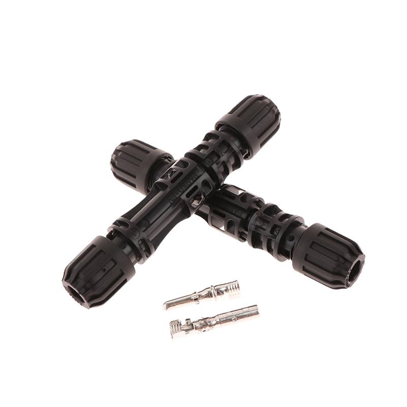 Solar Connectors 30A 1500V Male/Female Ip68 Waterproof Solar Connectors Solar Panel Waterproof Plug Connectors