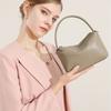 Vintage Commuter Top-Layer Cowhide Handbag, Fashionable Versatile Pillow Bag, Single Shoulder Crossbody Bag, Niche Minimalist Handbag