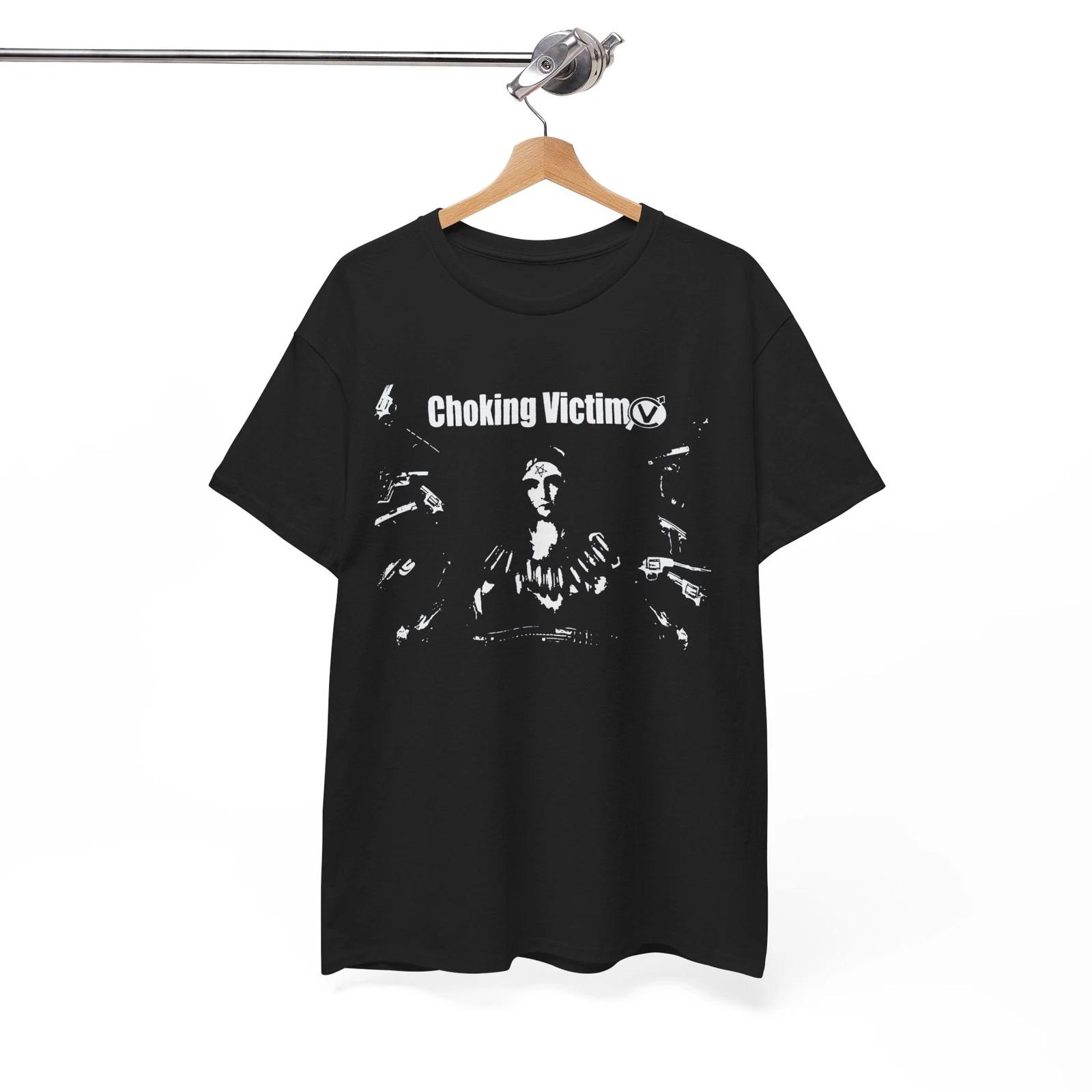 Choking Victim T-Shirt, Hardcore Punk Rock Ska Anarcho, Subhumans MDC, Unisex S