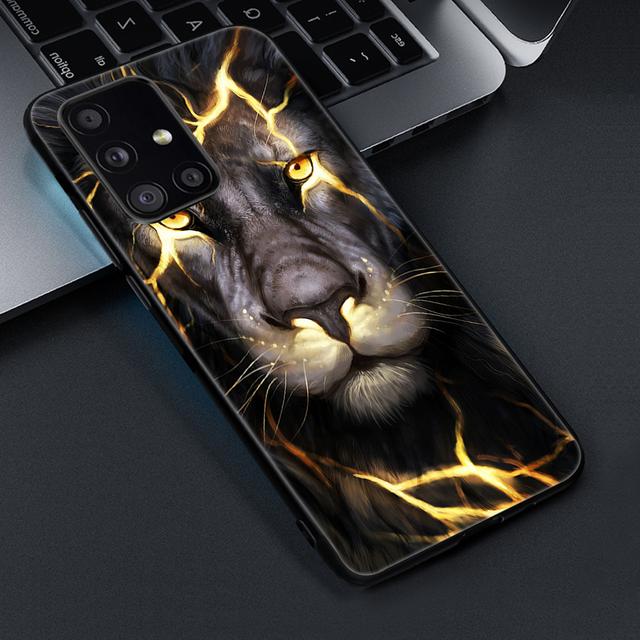 

Чохол із тваринами з вовком і леопардом для Samsung Galaxy A52 A52s A72 A32 A22 4g A33 A53 5g A12 A50 A70 A51 A71 A72 A03 A21s М яка обкладинка TPU For Samsung A20S