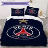 Paris Saint Pattern Bedding Uilt Set Uilt Cover Pillowcase Home Decoration Birthday Gift (1 * Duvet Cover + 2 * Pillowcase  Without Core)75