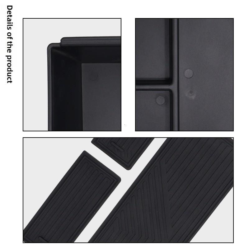 Armrest Storage Box For Geely EX5 for Galaxy E5 E245 E.MAS 7 2024 2025 2026 Center Console Lower Storage Tray Car Accessories