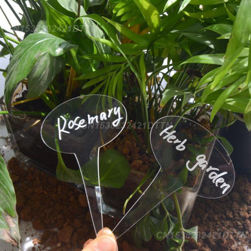 Nursery Marker Flowerpot Potted Plant In Tool Garden Waterproof Plant Marking Classification Reusable Nursery Flowers Taxon