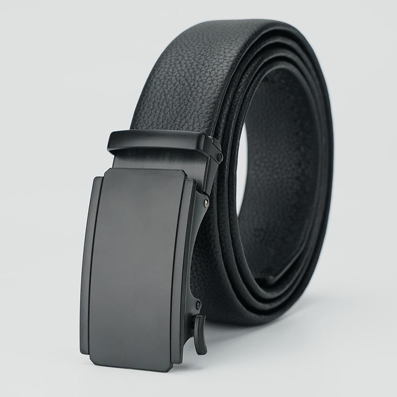 Men's Belt Automatic Buckle Belt Belt Young and Middle-aged Men's Belt