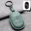 For Nio Et7 Et5    For Weilai Nio Ec6 Et7 Es6 Es8 Leather Car Remote Key Case Cover Protector Keychain
