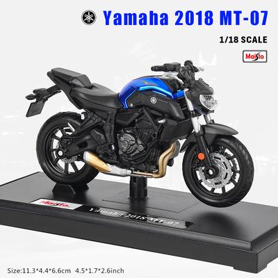 Maisto 1:18 YAMAHA MT-07 MT-10 Ducati Kawasaki KTM Suzuki BMW Múltiplos modelos Ultra Limitado Liga Leve Modelo de Motocicleta Brinquedo Carro