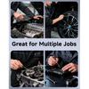 4-Piece Pick Set Mechanic, Automotive Hook and Pick Set with Soft Grip & Non-Slip Shaft, Precision Pick Tool & O Ring Pick for Oil Seal, Gasket,