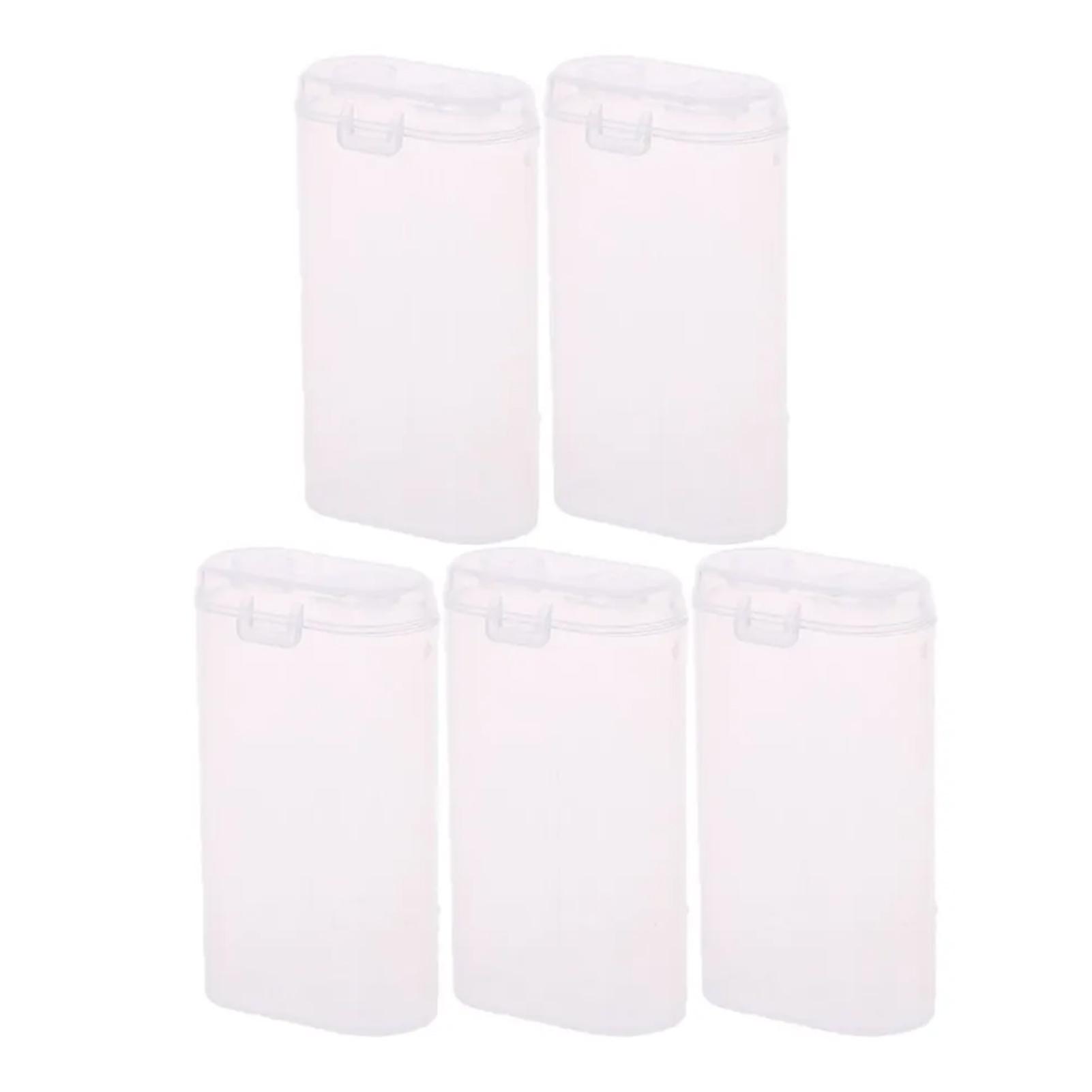 Transparent Battery Storage Box Hard Battery Container Holder Case for 18650 or CR123A Battery 890₽