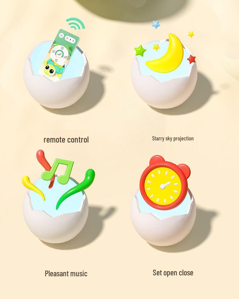 Multifunctional Baby Toy: Crawling Turtle with Lights, Music, & Soothing Projection for Educational Early Learning