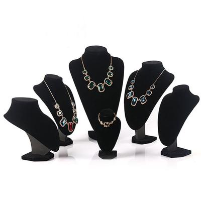 Neues Anhänger-Display Schmuck-Displayständer Mannequin Schmuck-Display Organizer Ständer Einzelhandelsgeschäft Dekoration Büstenhalter