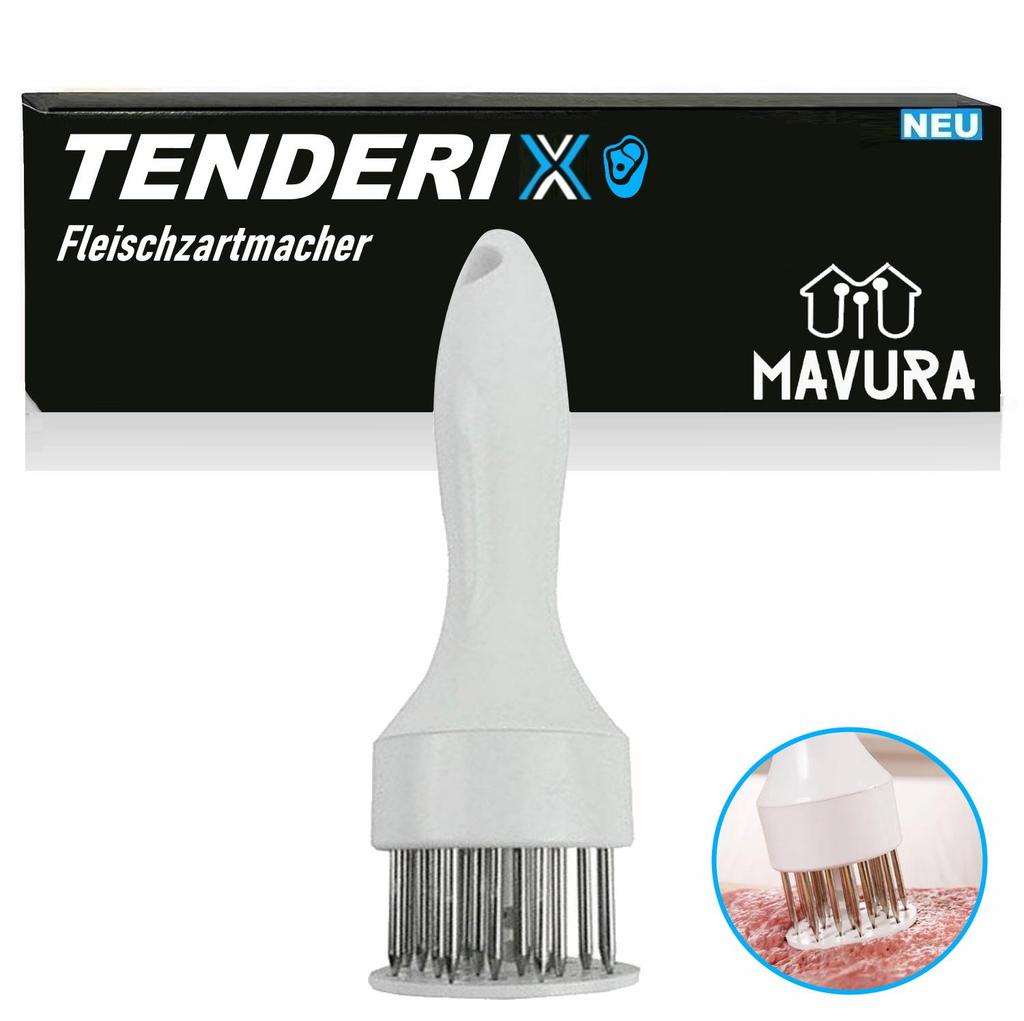 TENDERIX Steaker Fleischklopfer Fleischstecher Fleischhammer Tenderizer