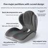 Soft Memory Cotton Seat Cushion Office Sedentary Seat Cushion Decompression Sitting Posture Correction Artifact Chair Cushion