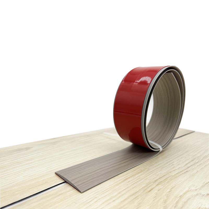 Threshold Strip, Flat Buckle: Wood Floor Finishing & Seam Edge Decorative, Glue-Free, Self-Adhesive Separator for Doorways.