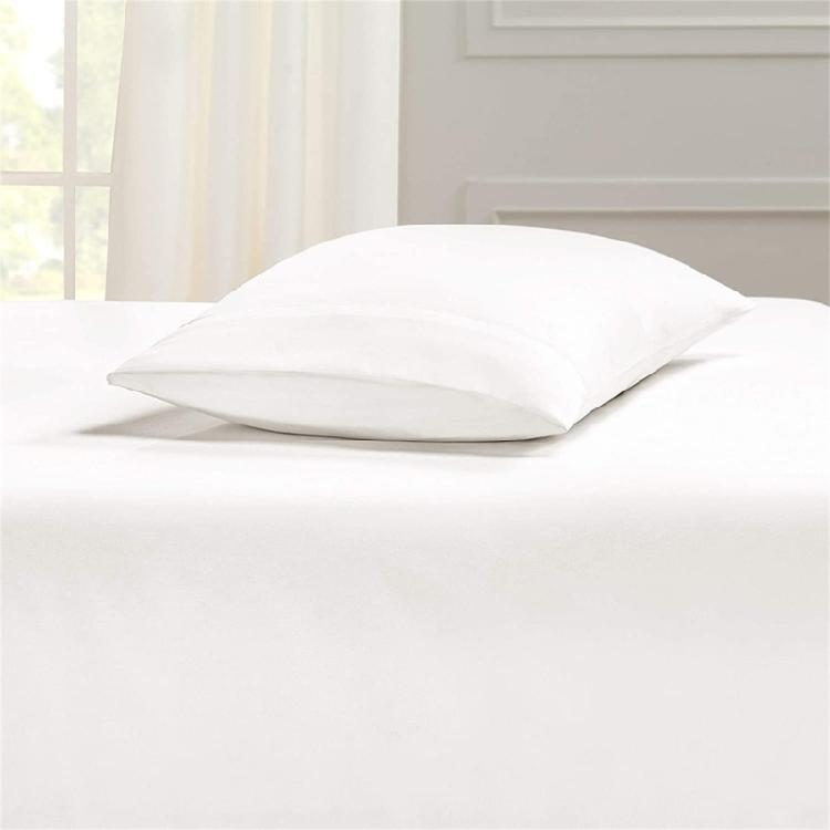 2Piece Brusheds Microfiber Queen Pillowcases Stains Resistant with Envelope Style for Bedroom Elegances