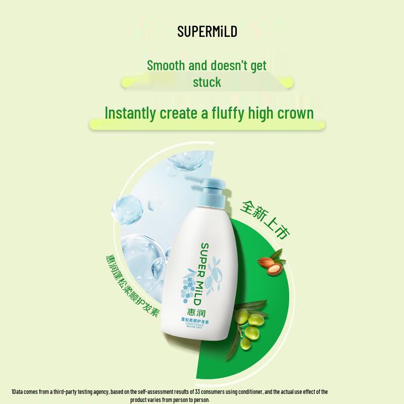 SUPER MiLD Fluffy Oil Control Shampoo & Conditioner Set