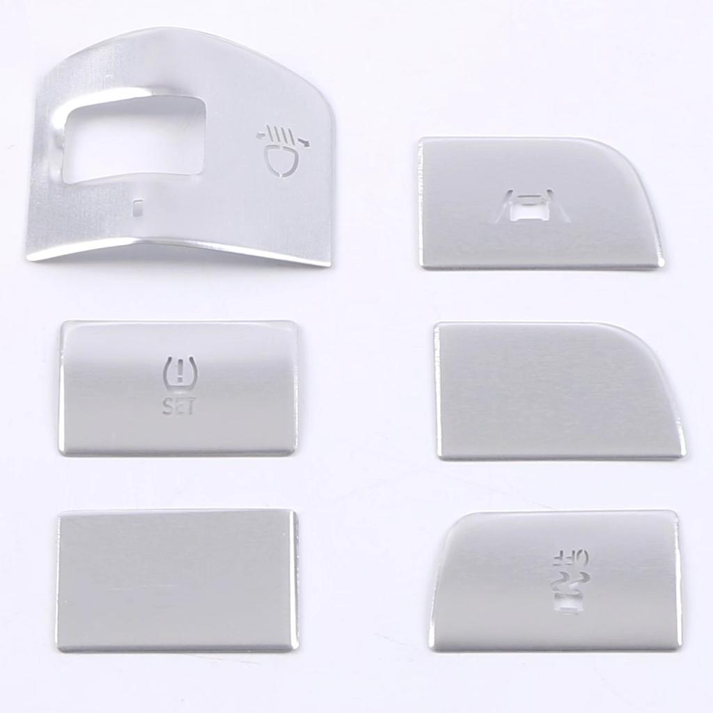 For Hyundai Elantra Avante    Car Headlight Switch Frame Button Stickers Cover Decoration Auto Interior Accessories