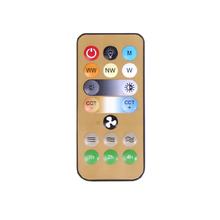 1 Stück 2023 Ersatz-IR-Fernbedienung passend für E27 Deckenventilatorleuchte