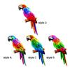 Kleurrijke Kunstmatige Papegaaien Beeldjes Hanger Hangend Vogelmodel Beeldhouwwerk DIY voor Buiten Feest Tuindecoratie