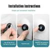 Automobile door cushion is suitable For Volvo AWD C30 C70 S40 S60 S80 S90 T6 V40 V50 V60 V70 V90 XC40 XC60 XC70 XC90 Accessories ari123