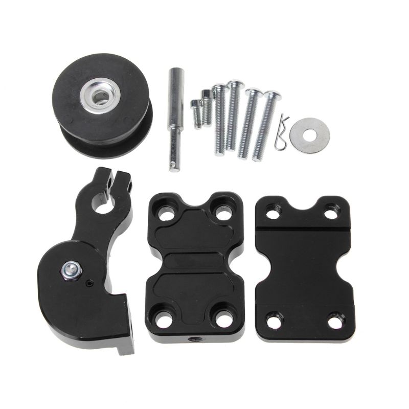 

Натяжитель ролика цепи мотоцикла, направляющая колеса, универсальный ролик цепи чёрный