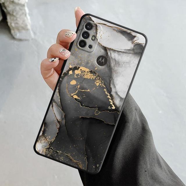 

Чехол с текстурой розового золота и мрамором для Motorola G60 G50 G31 G30 G22 G9 G8 Power Lite Plus Edge 20lite 30pro One Fusion Cover Moto One Fusion Plus