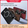 For Honor 80 and Honor 80 Pro GT Case Magnetic Elegant Leather Wear-Resistant Lens Fully Covered Non-Slip Grip Edge Cover Shell