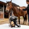 Stable Cleaning 10-Piece Horse Grooming Brush and Comb Set