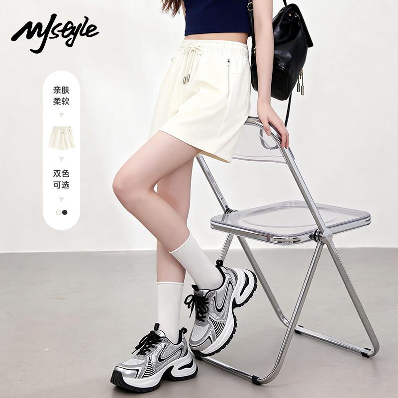 Женские повседневные шорты MJ STYLE с контрастными вставками S