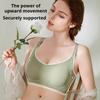 Pregnant Women Seamless Ice Silk Large Size Nursing Bra Breastfeeding Adjustment Push-up No-wire Underwear
