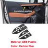 For Subaru Outback BT    ABS Button Armrest Cup Shift Knob Box Fog Light Frame Front Side Air Vent Outlet Trim Parts