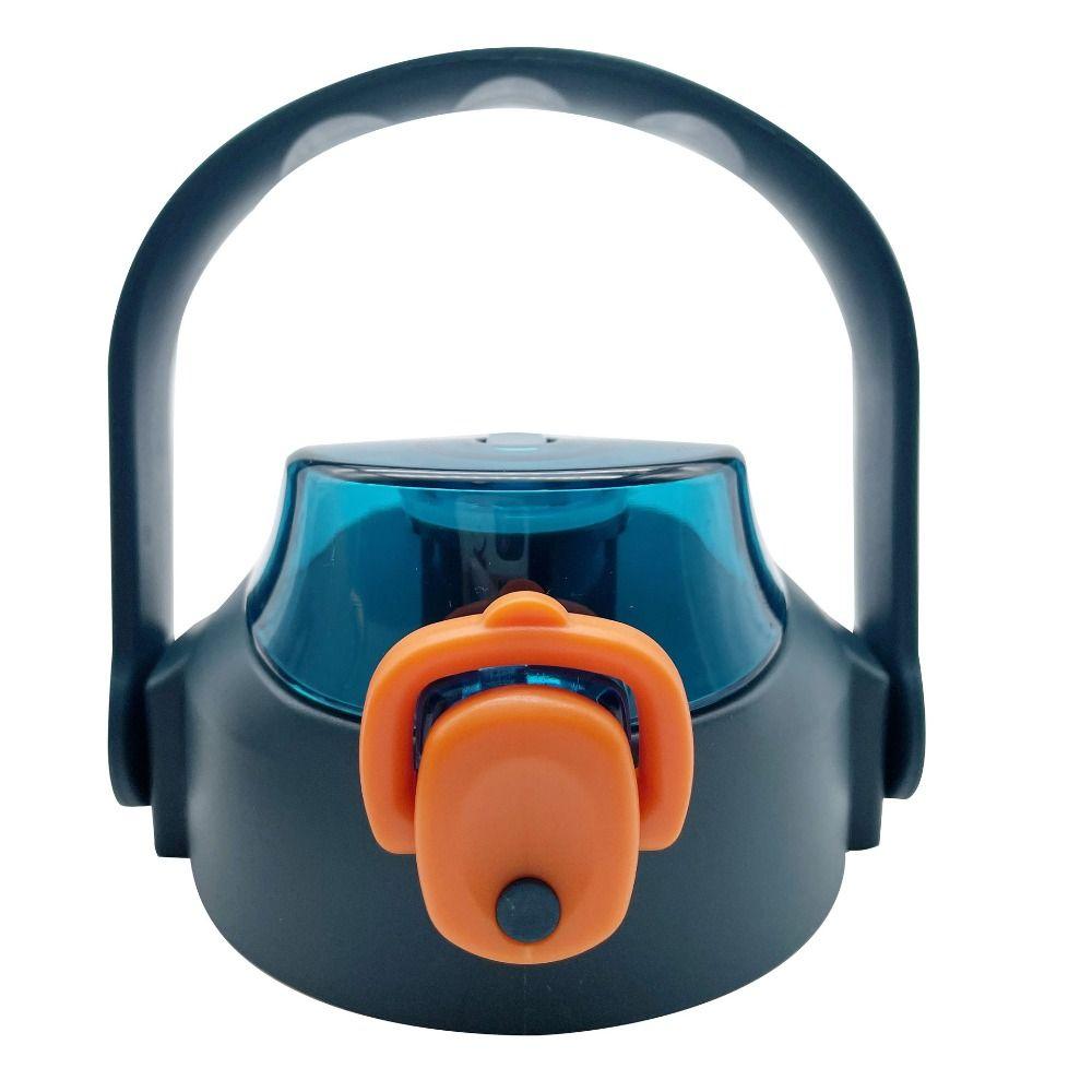 

Замінна кришка для чашки-пляшки для води, бризкозахисна кришка для кухля, портативна кришка для чашки з соломинкою, аксесуари для пляшок синій