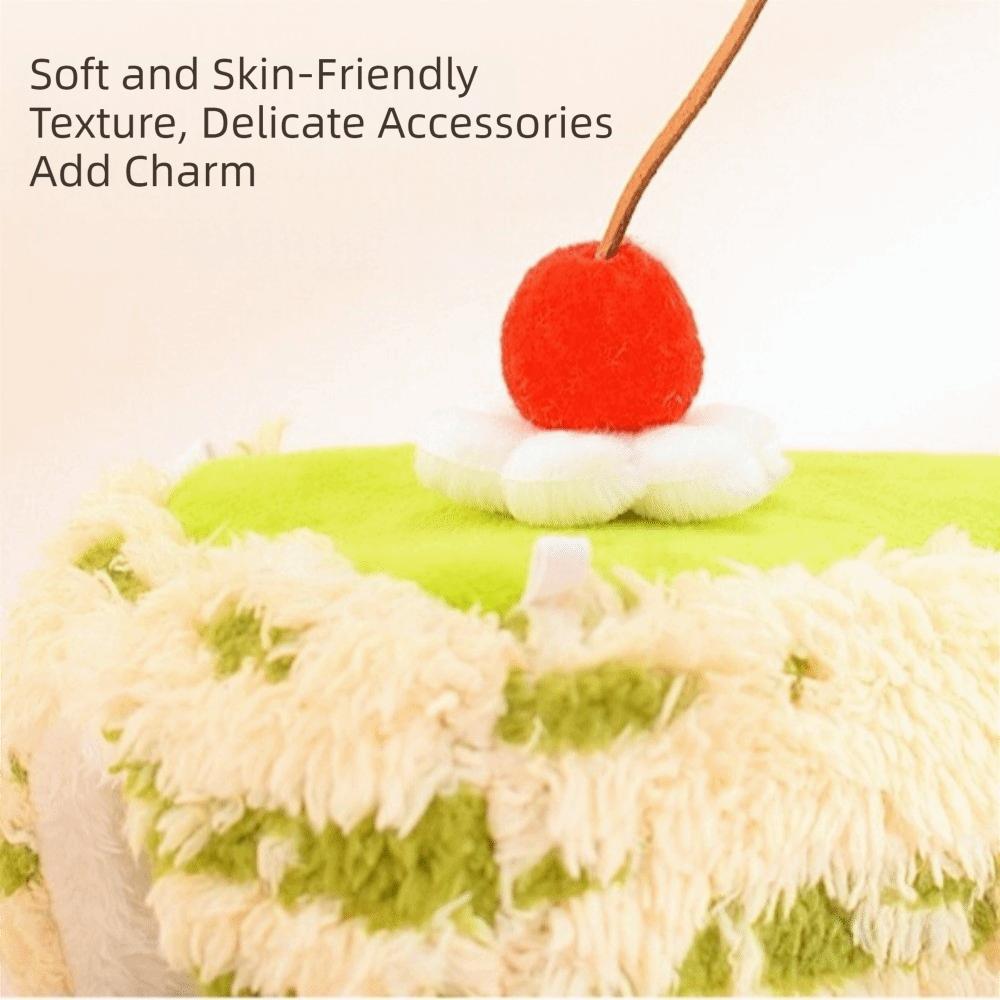 Windproof Simulated Cake Hamster Nest Warm Small Pet Sleeping House Indoor Pet House