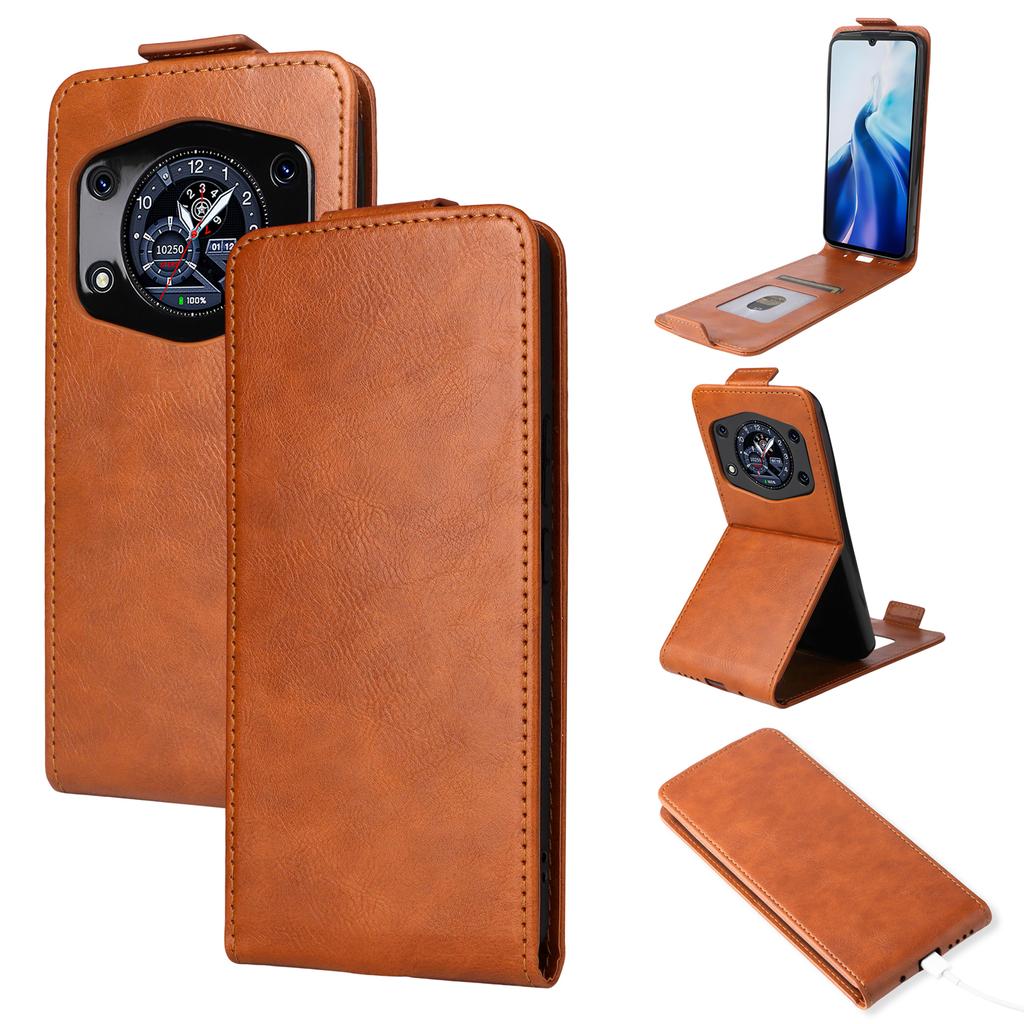 For Cubot A30 Stand Case Magnetic Clasp Vertical Flip Leather Phone Cover with Card Holder