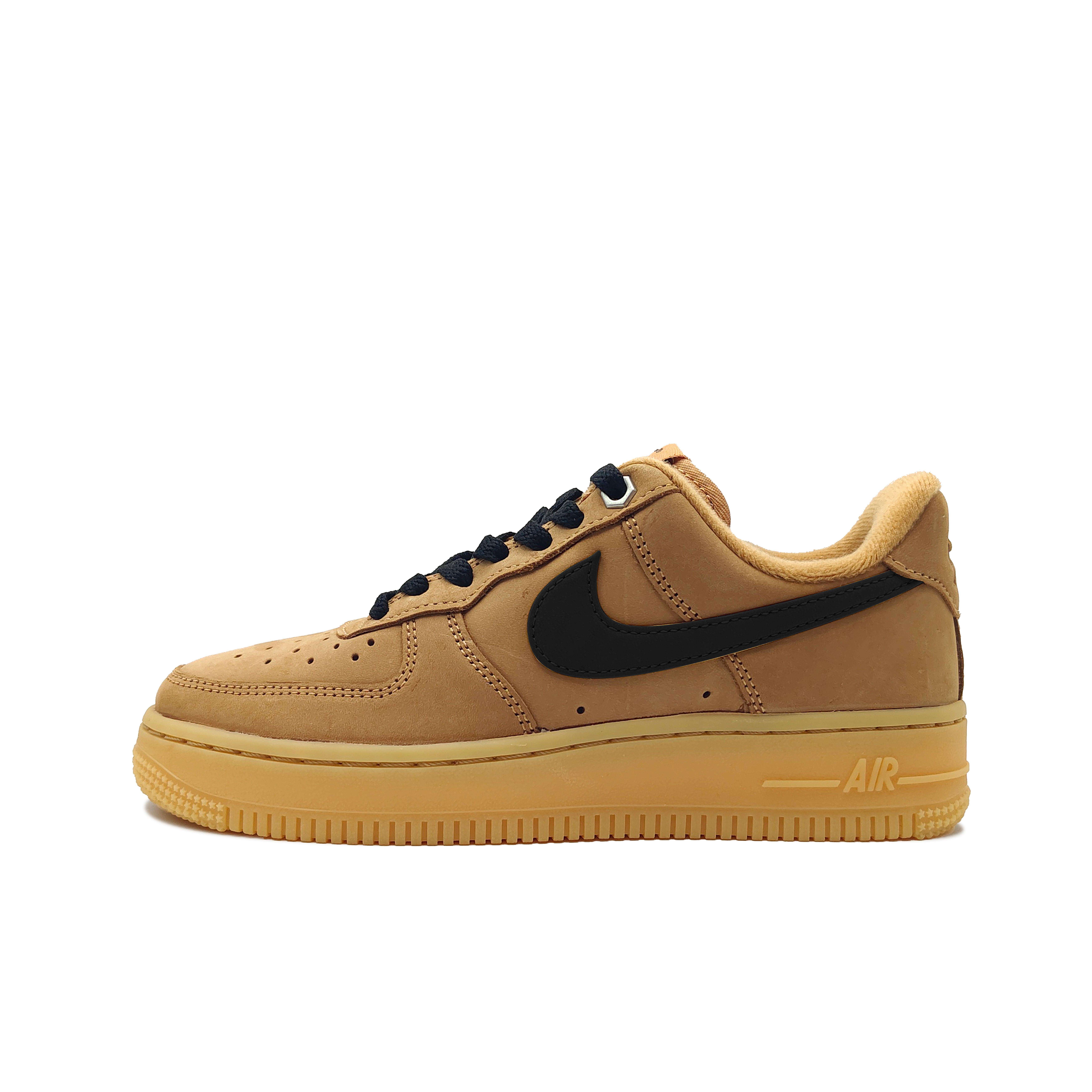 

Nike Air Force 1 Wheat Shadow Black Brown Slip Resistant Abrasion Resistant Slip Resistant Abrasion Resistant Low top CJ9179-200(Team619-) 38