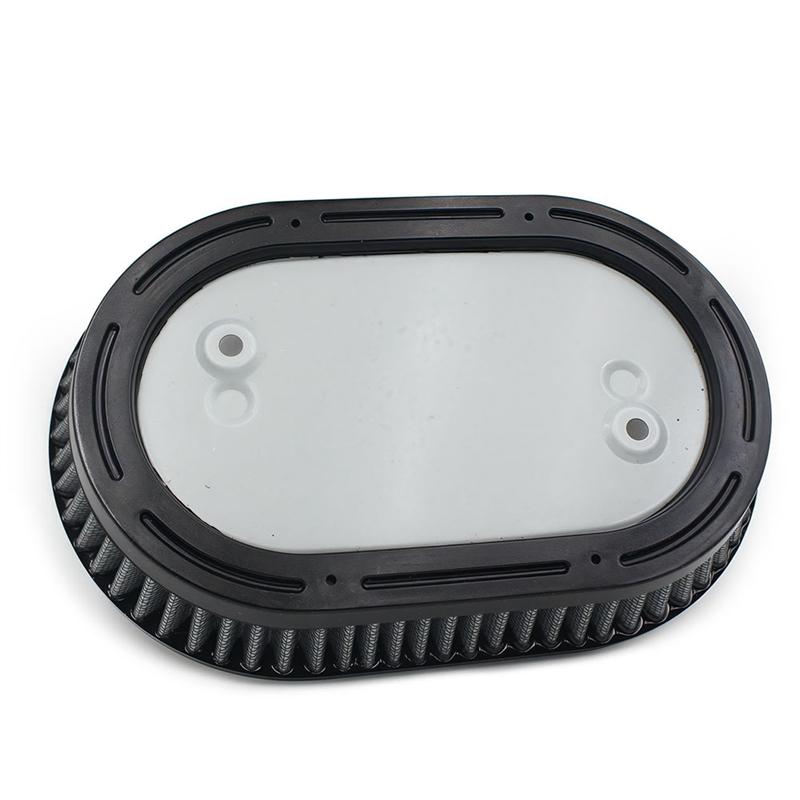 Leading-Edge-Motorcycle Air Intake Filter For Softail Fat Boy Street Bob Touring Road King Air Filter Replacement