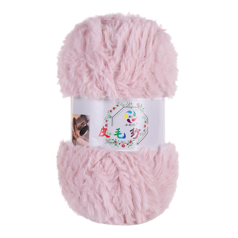 100G/Ball Imitation Mink Wool Yarn Faux Fur Yarn Cashmere Hand Knitting Crochet Sweater Thread Clothes Scarf Fluffy Mink Yarn