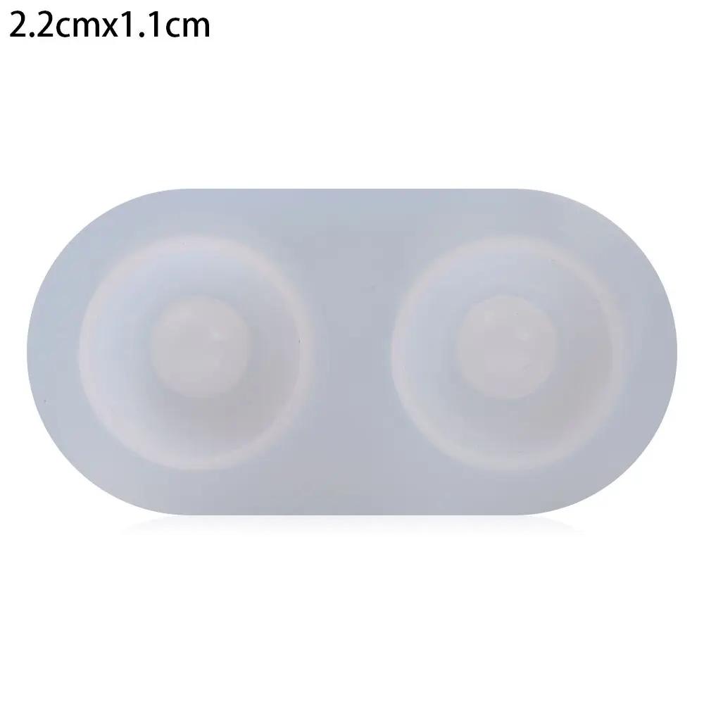 DIY Resin Crystal Craft Tools Silicone Casting Mould Half Round Eyeballs  Accessories 's Eyes Mold