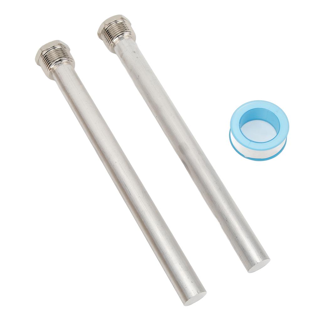 2Pcs RV Water Heater Anode Rod 18 X 235mm 3/4in NPT Protective Anode Rod for Mor‑Flo RV Water Heater