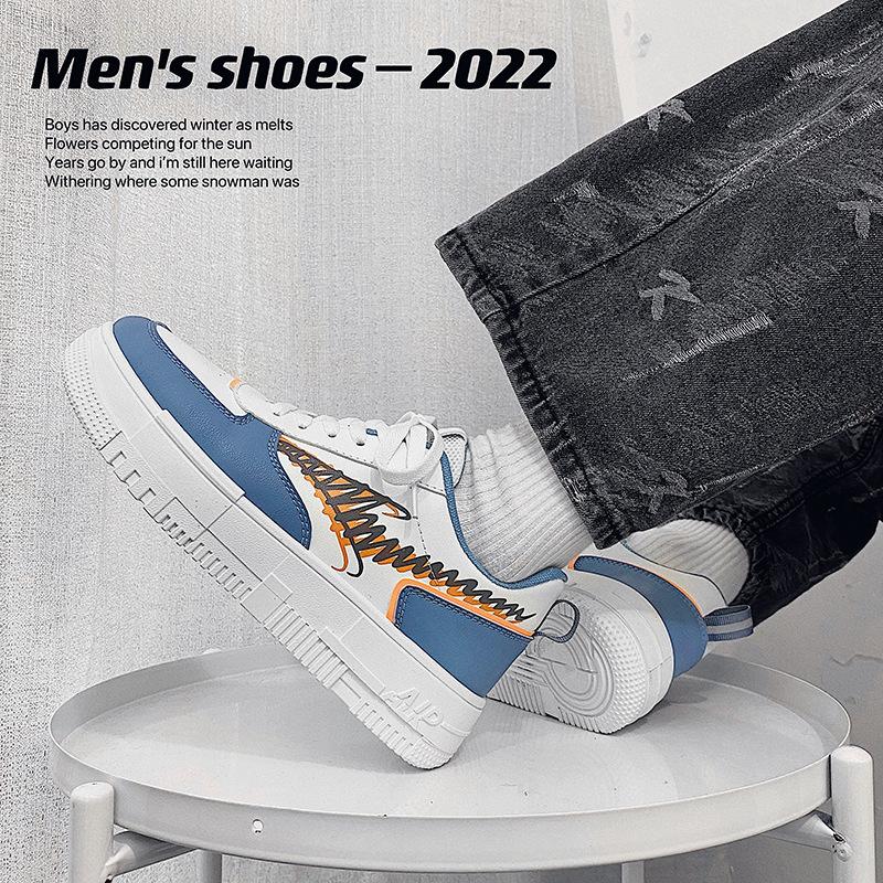 2024 Лето и Осень Новая Мужская Обувь Национальный Тренд Мужские Кроссовки Кроссовки — фото 4